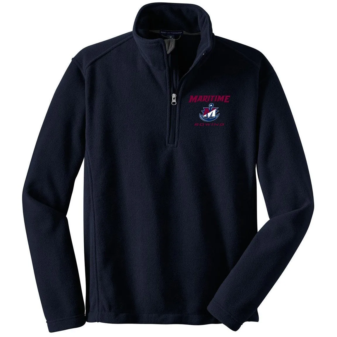 1/4 Zip Maritime Rowing Fleece Pullover