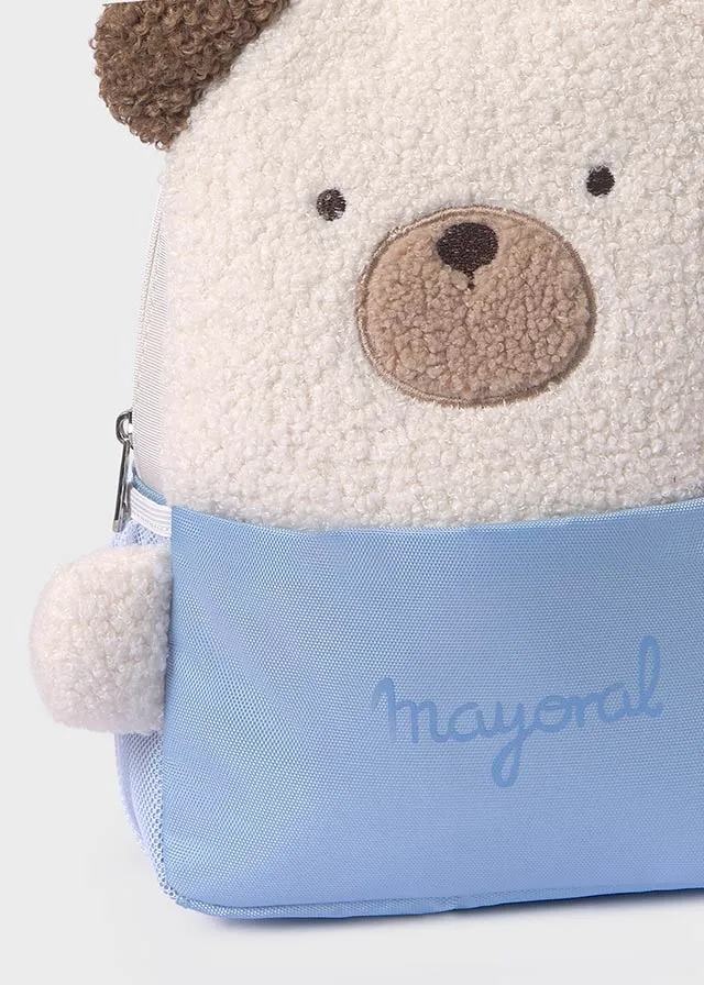 19354 Mayoral Teddy Bear Fleece Backpack