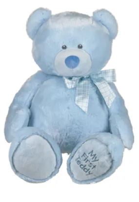 25" BLUE MY FIRST TEDDY