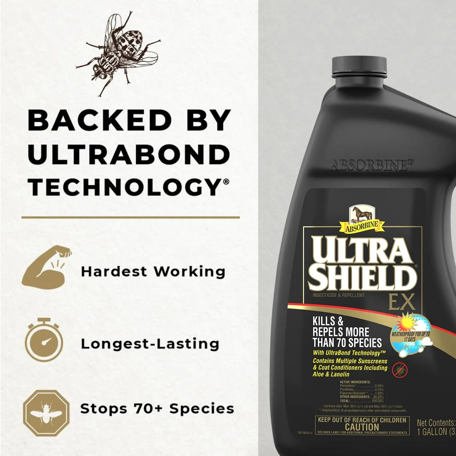 Absorbine UltraShield® EX Insecticide & Repellent - Gallon