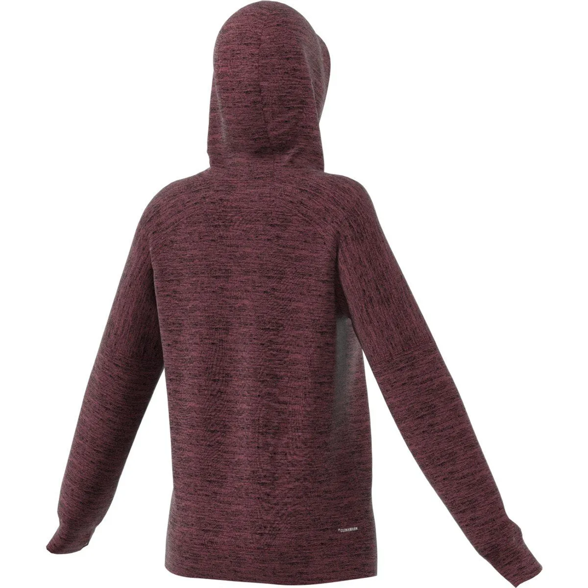 adidas Women's Collegiate Burgundy Melange Team Issue Pullover