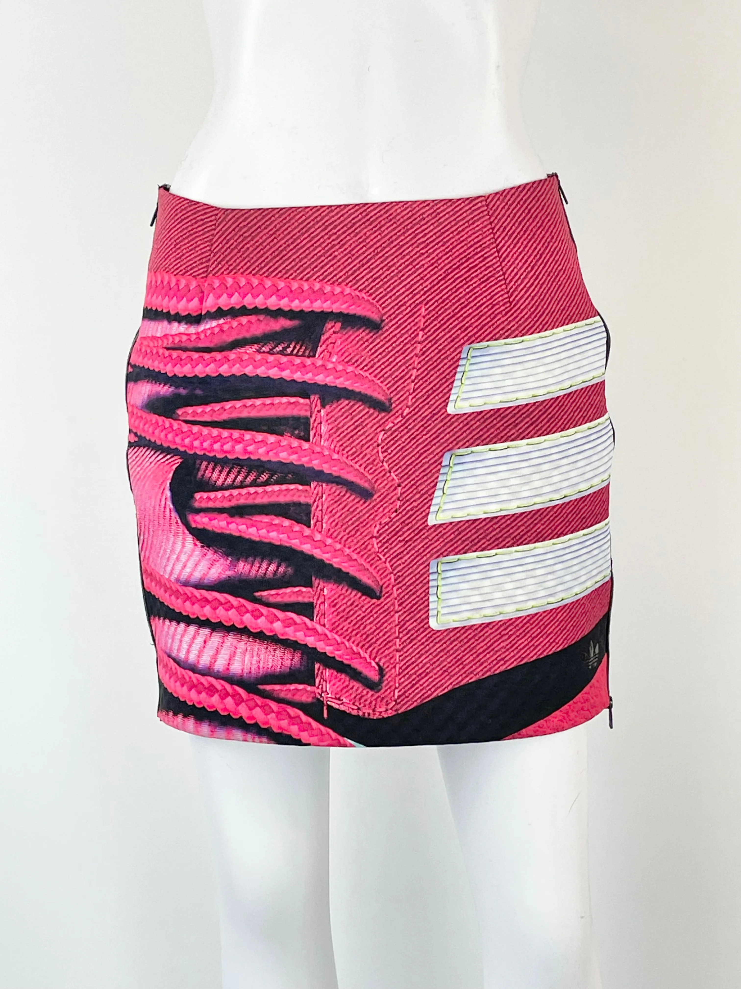 Adidas x Mary Katrantzou Sneaker Print Mini Skirt - AU10