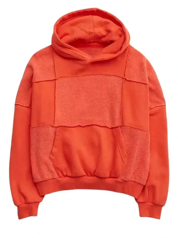 Aerie Sherpa Patchwork Hoodie