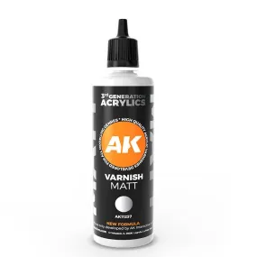 AK Interactive AK11237 3G Matt Varnish Paint 100ml