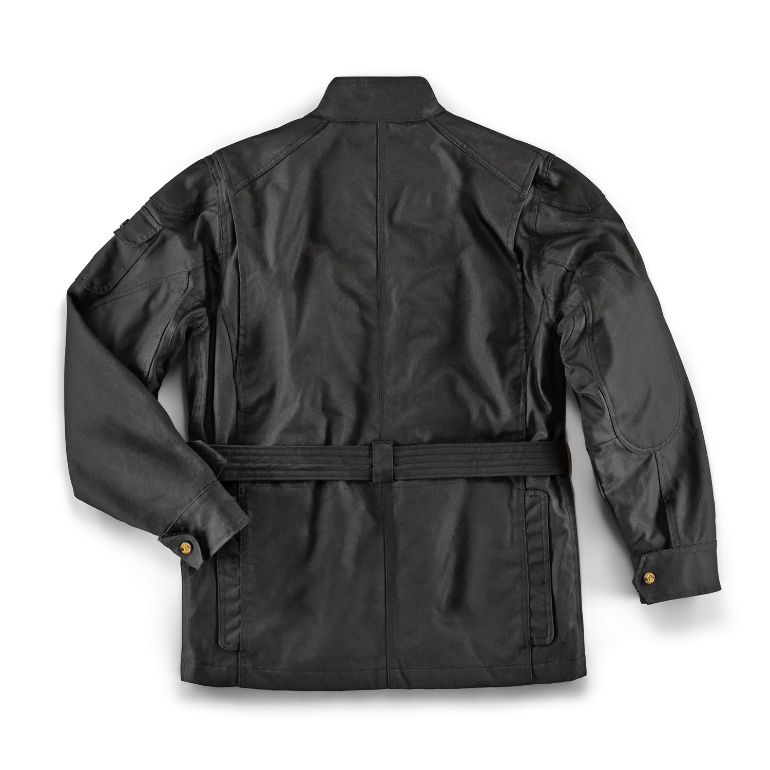 &SONS Black Gold Waxed Jacket