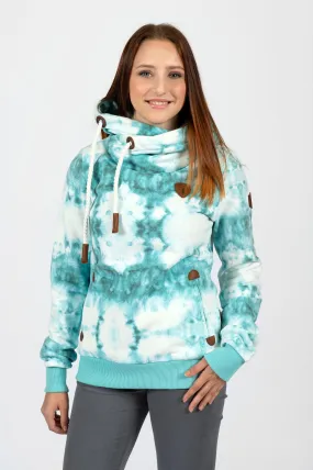 Artemis Emerald Forest Tie-Dye Hoodie