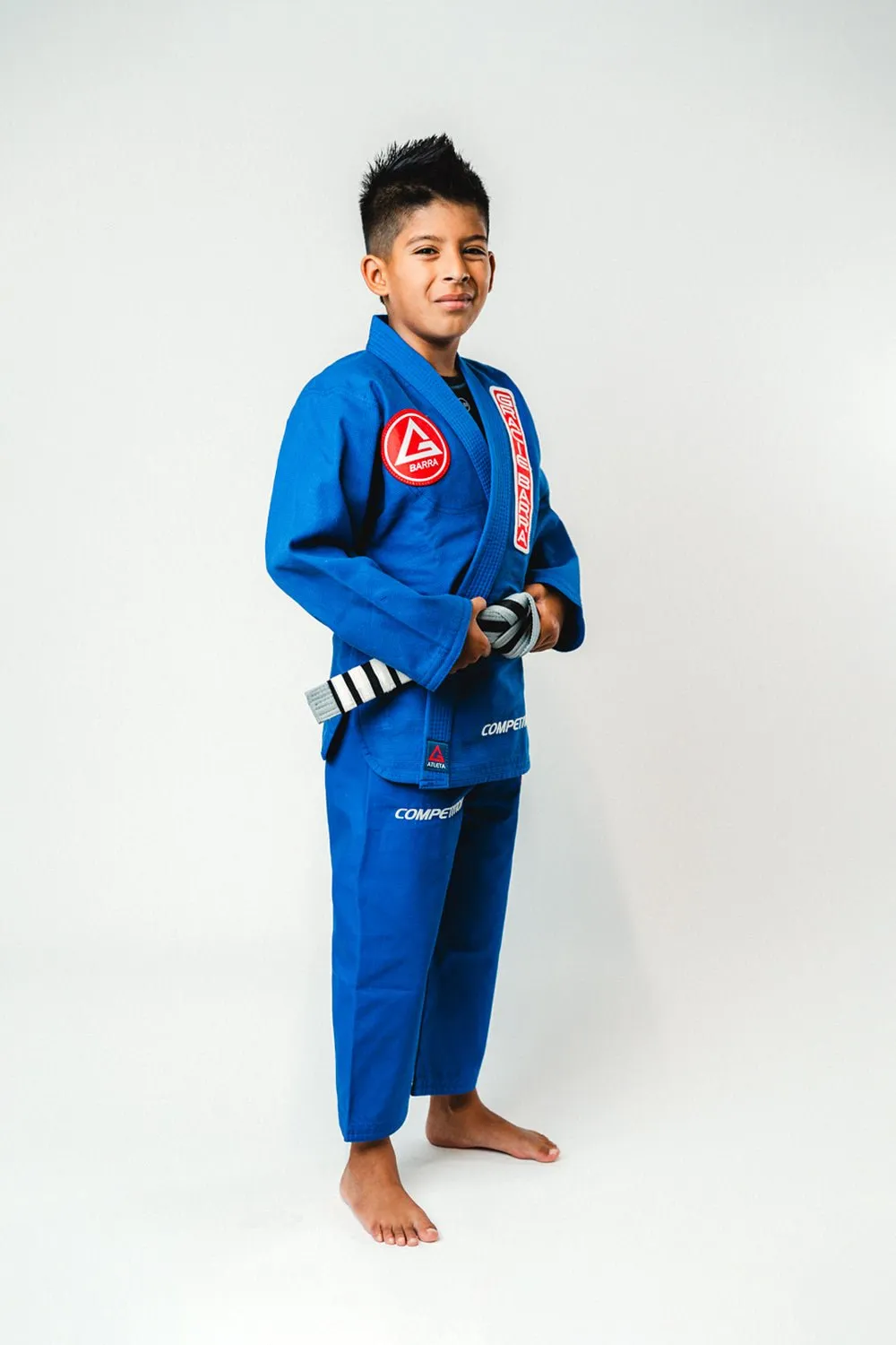 AtletaGB V4 Youth Kimono - Blue