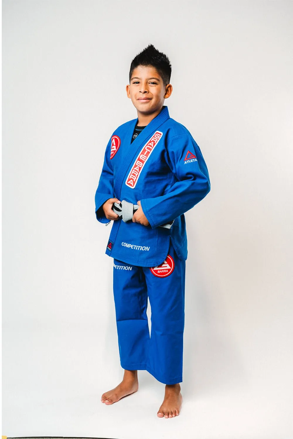 AtletaGB V4 Youth Kimono - Blue