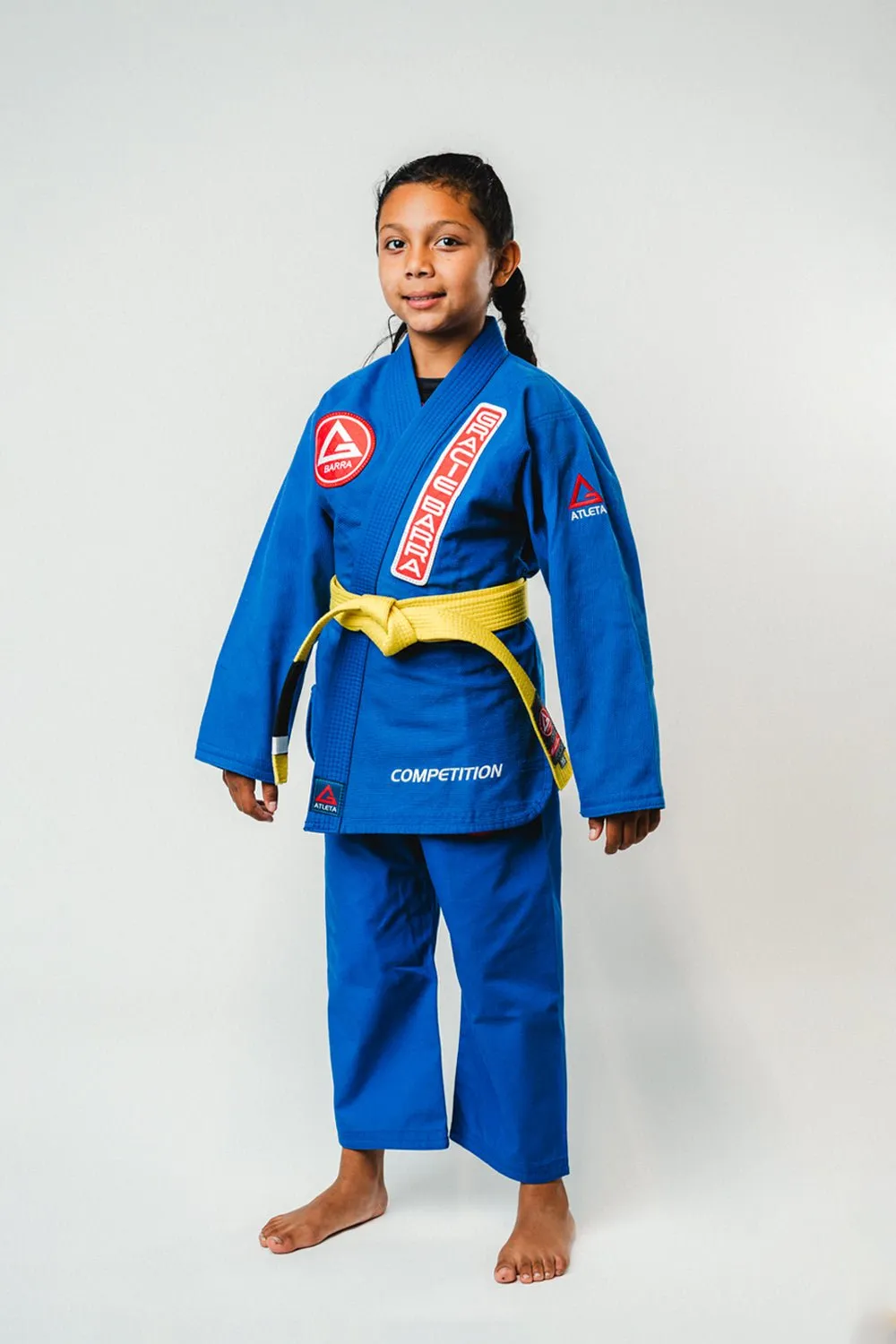 AtletaGB V4 Youth Kimono - Blue