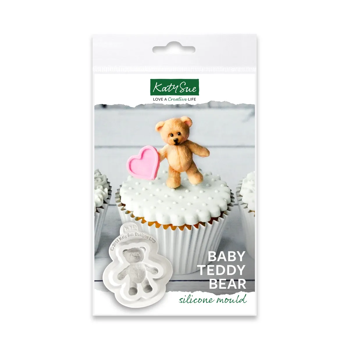 Baby Teddy Bear Silicone Mould