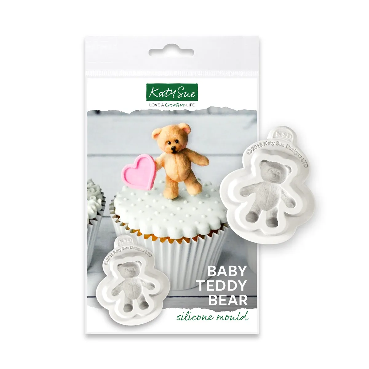 Baby Teddy Bear Silicone Mould