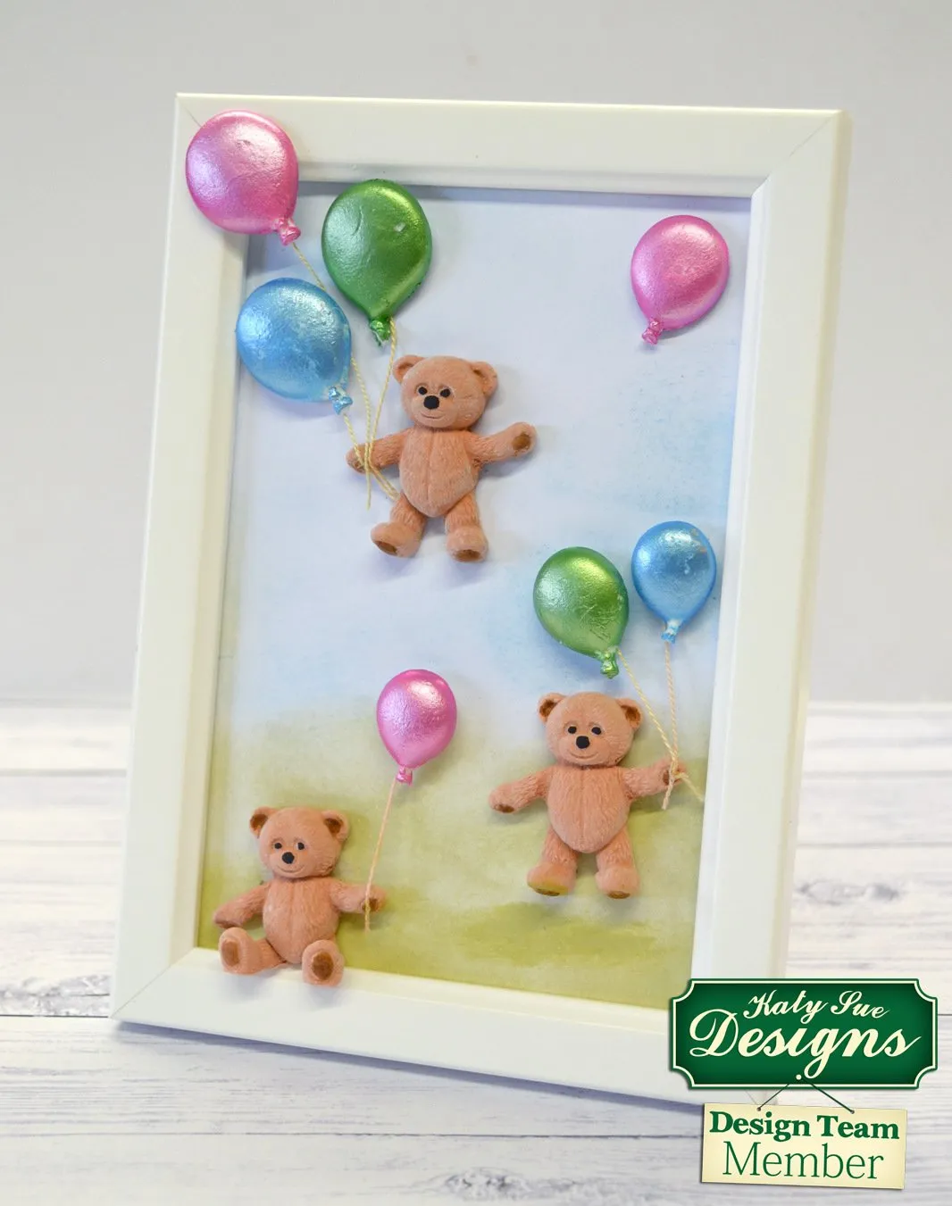 Baby Teddy Bear Silicone Mould