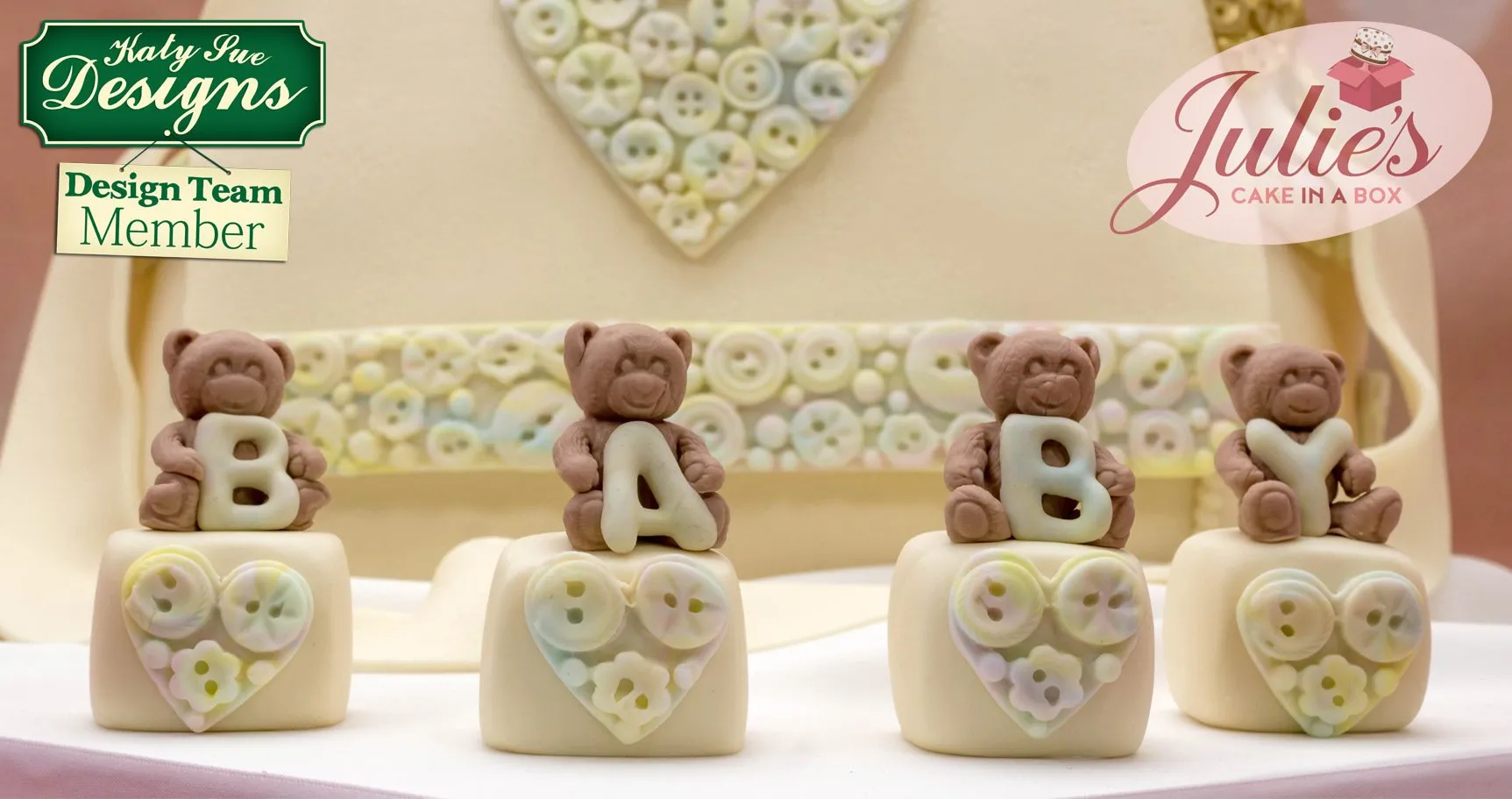 Baby Teddy Bear Silicone Mould