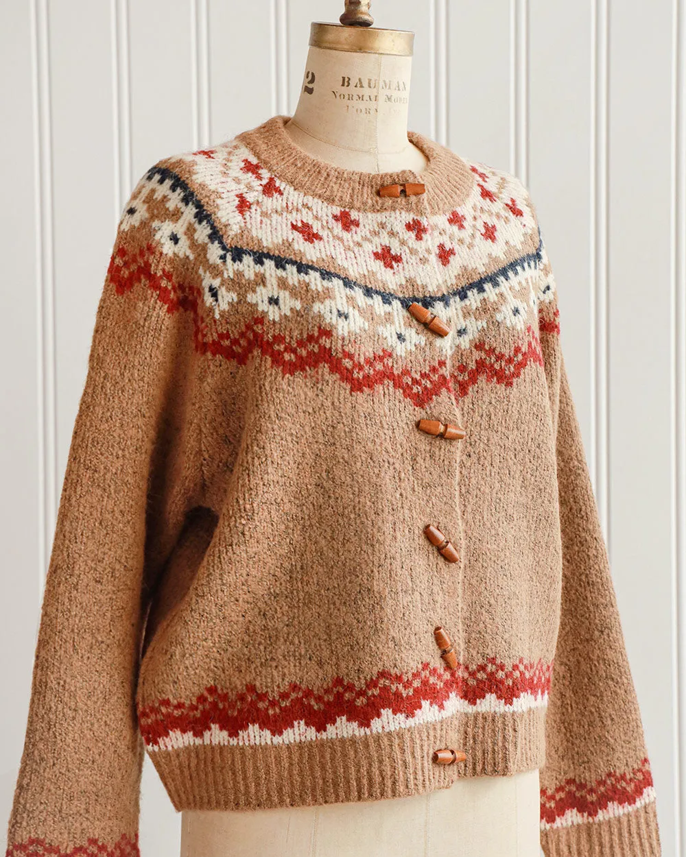 Baking Gingerbread Cardigan