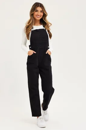 Black Denim Overall