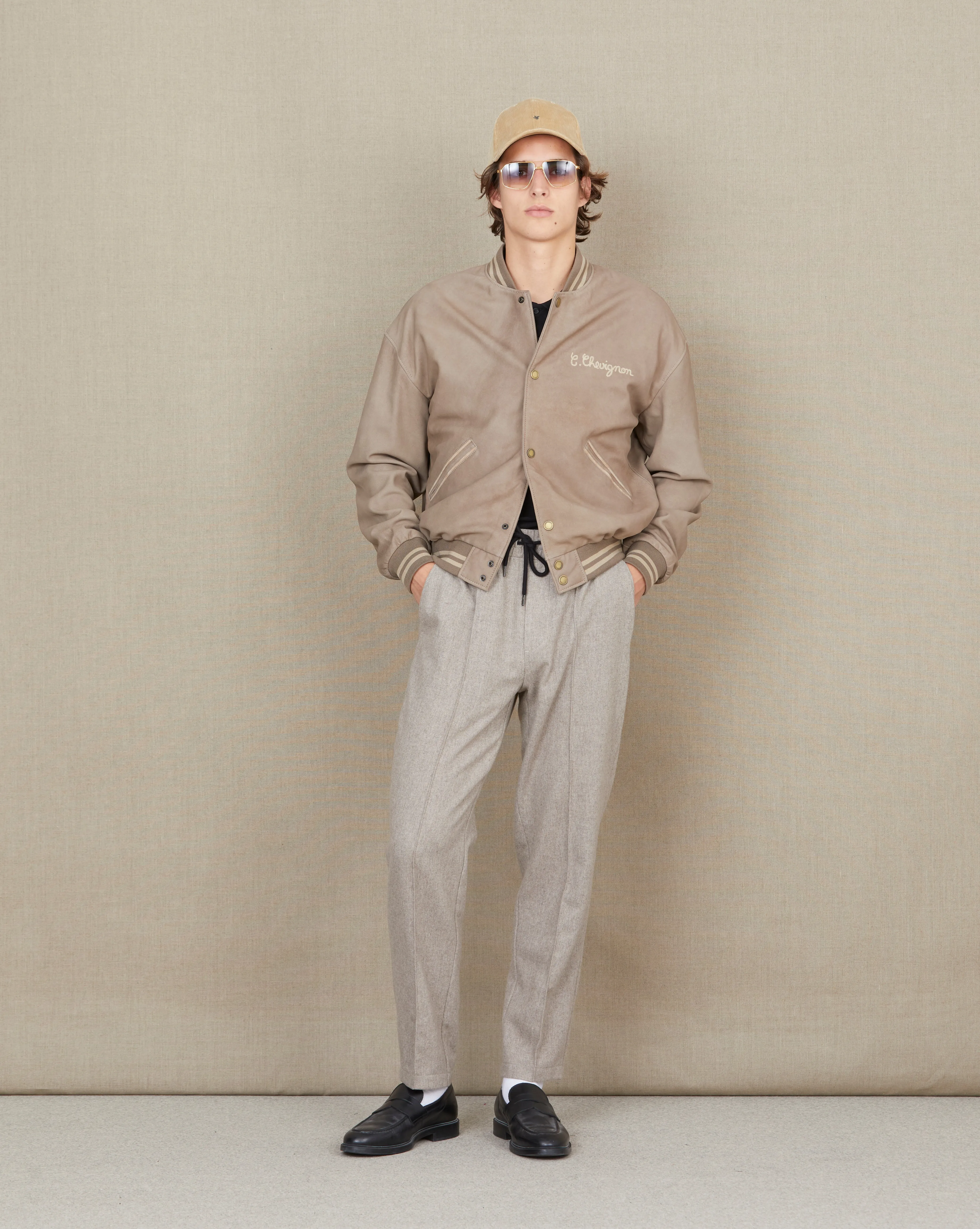 BLOUSON TEDDY 90 APOCALYPSE BEIGE