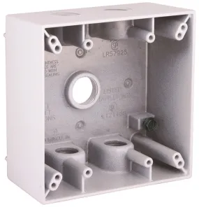 Box Outlet Alum 2g 31cu In Wht