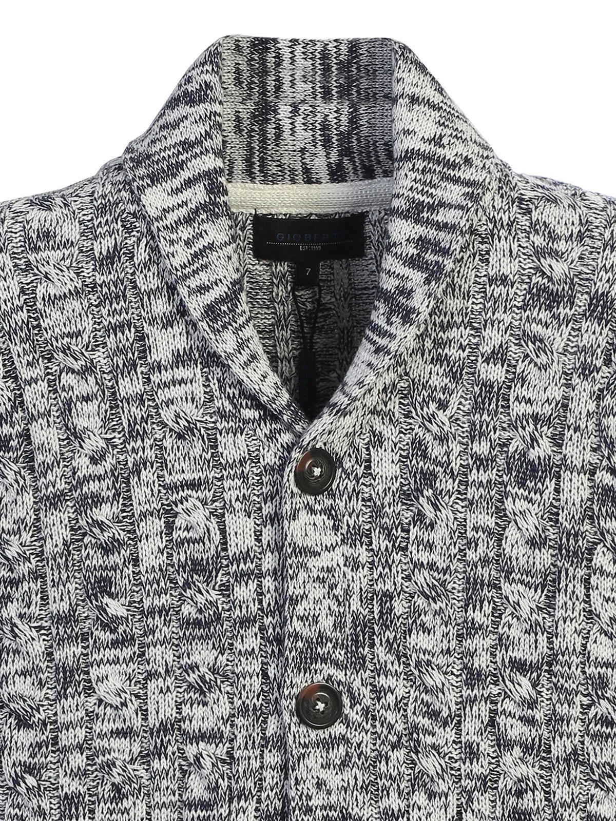 Boy's Shawl Collar Cardigan Sweater