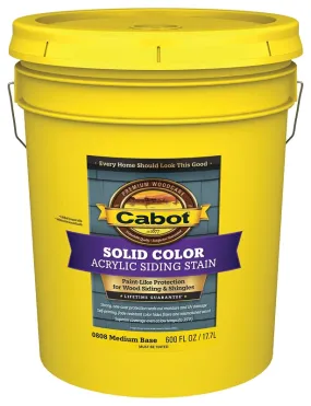 Cabot 0800 140.0000808.00 Siding Stain, Liquid, 5 gal :PAIL: QUANTITY: 1