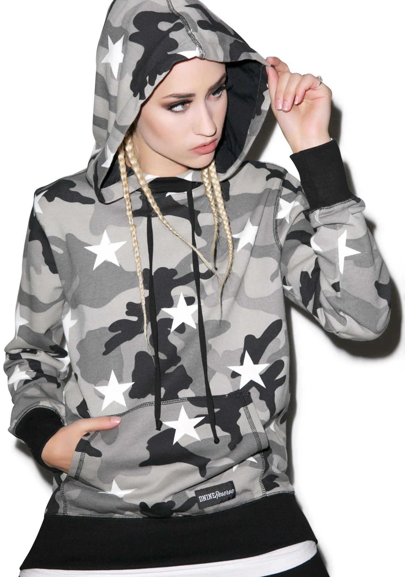 Camo Stars Pullover