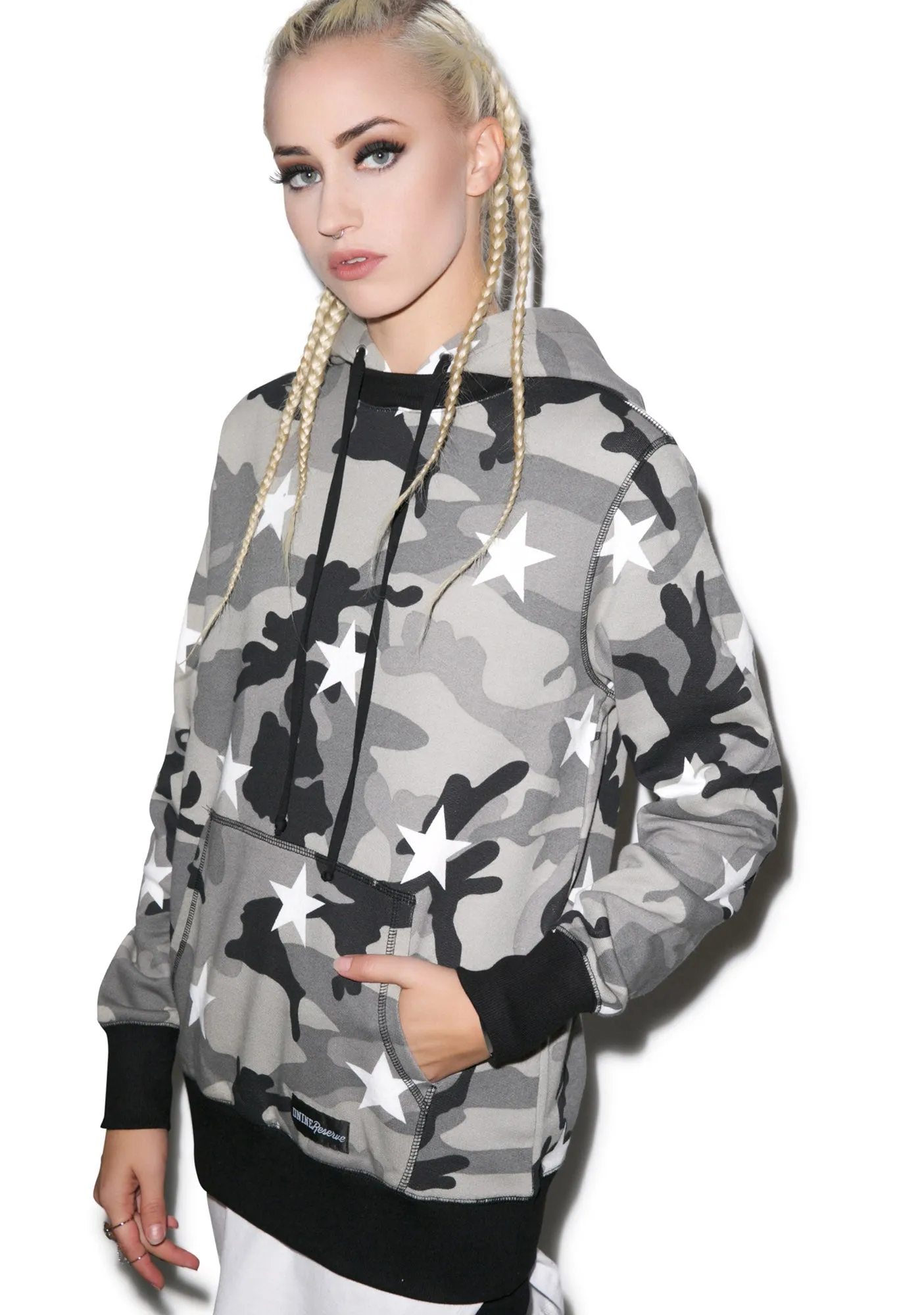 Camo Stars Pullover