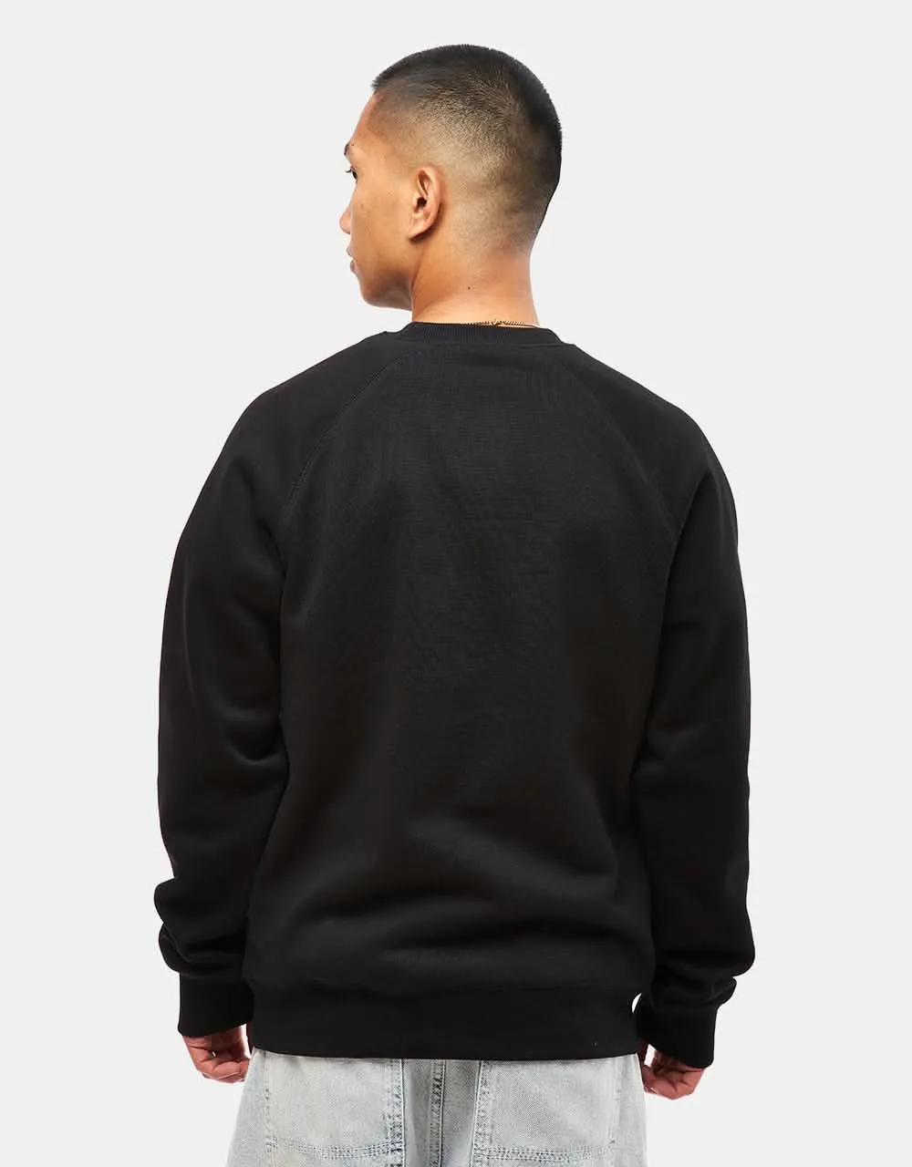 Carhartt WIP Chase Sweatshirt - Black/Gold