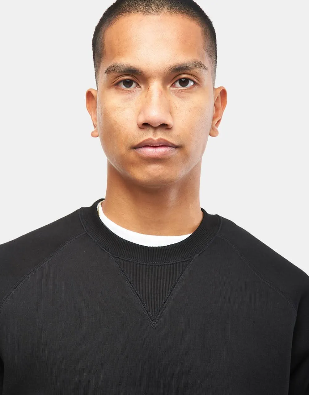 Carhartt WIP Chase Sweatshirt - Black/Gold