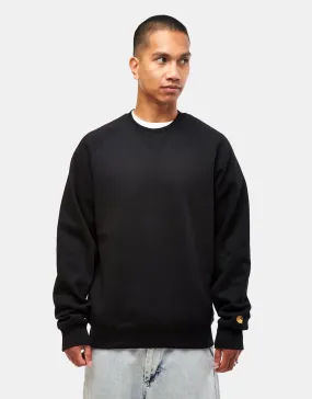 Carhartt WIP Chase Sweatshirt - Black/Gold