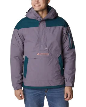 Challenger Pullover Jacket in Granite Purple & Night Wave