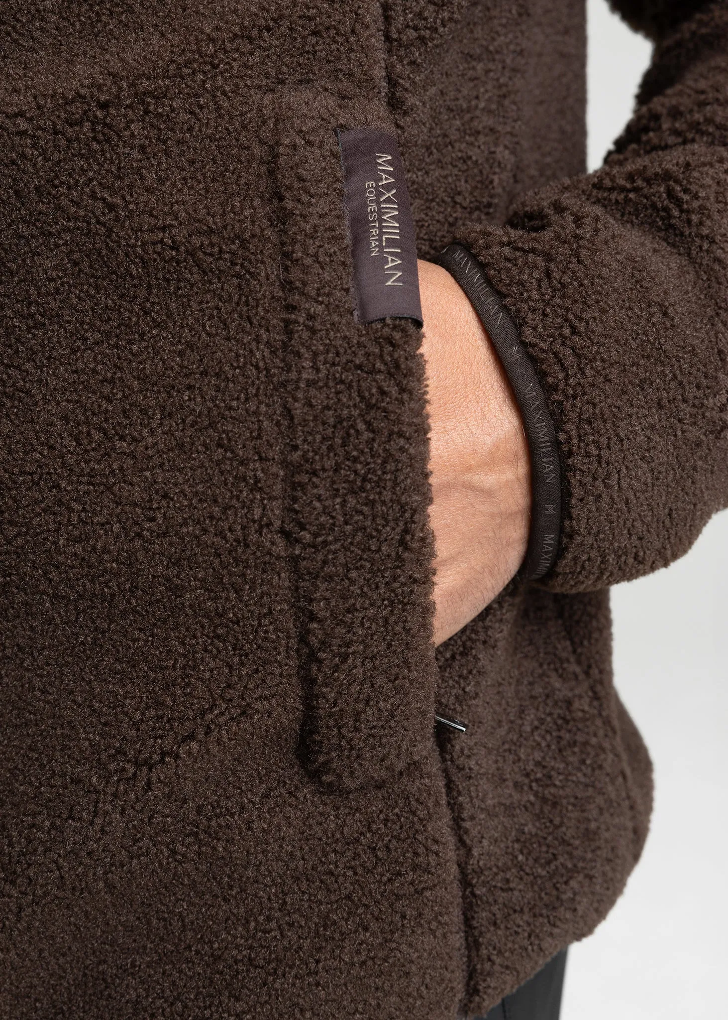 Clan Teddy Halfzip (Chocolate)