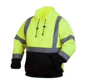 Class 3 Hi-Vis Hooded Sweatshirt