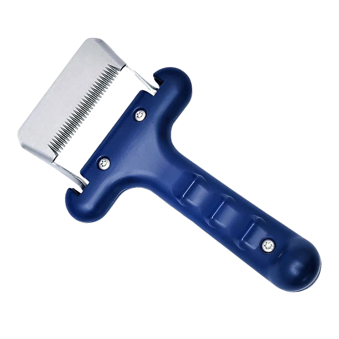 Coat Tender Coarse Blade Carding Tool by Jodi Murphy