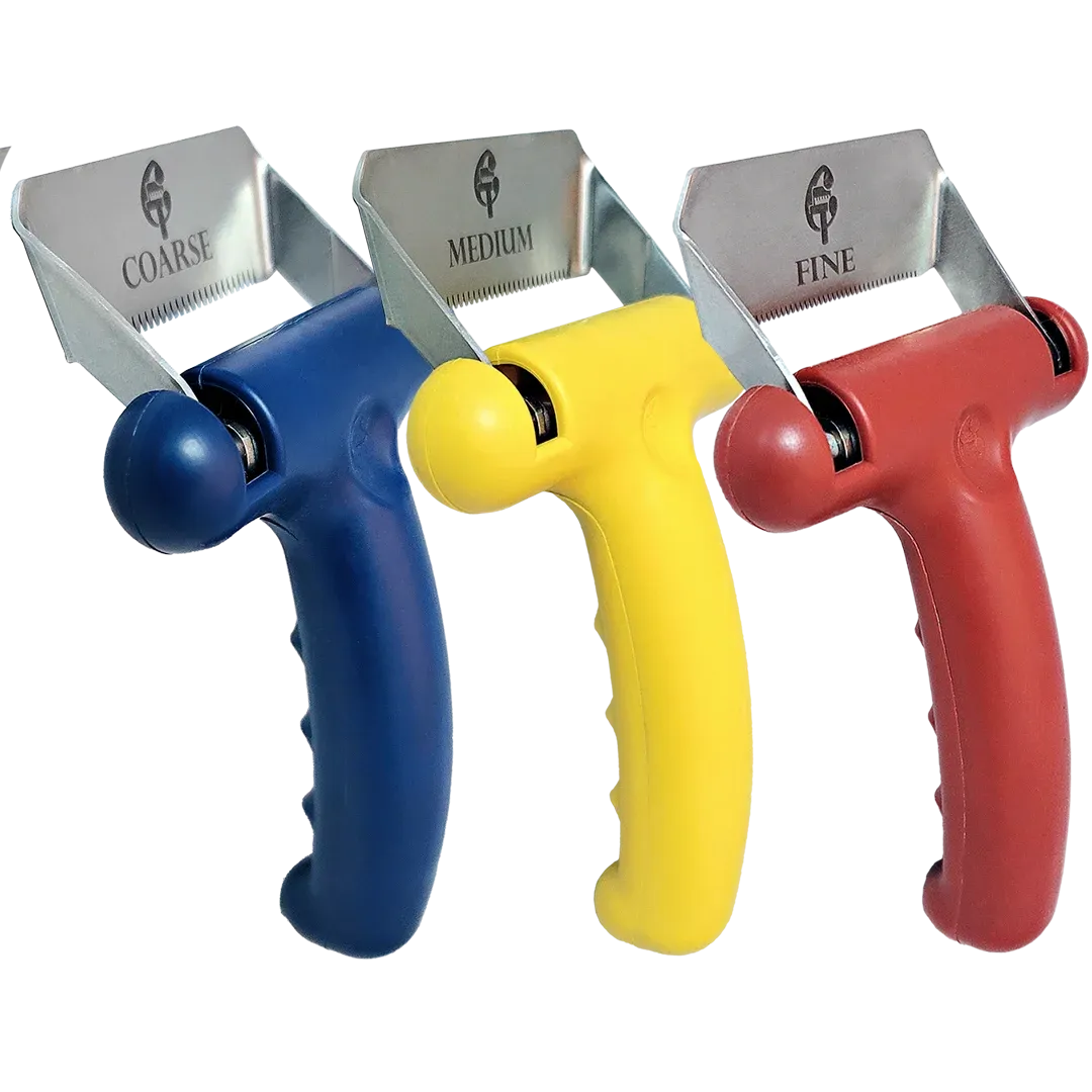 Coat Tender Set of 3 Blades Carding Tool by Jodi Murphy