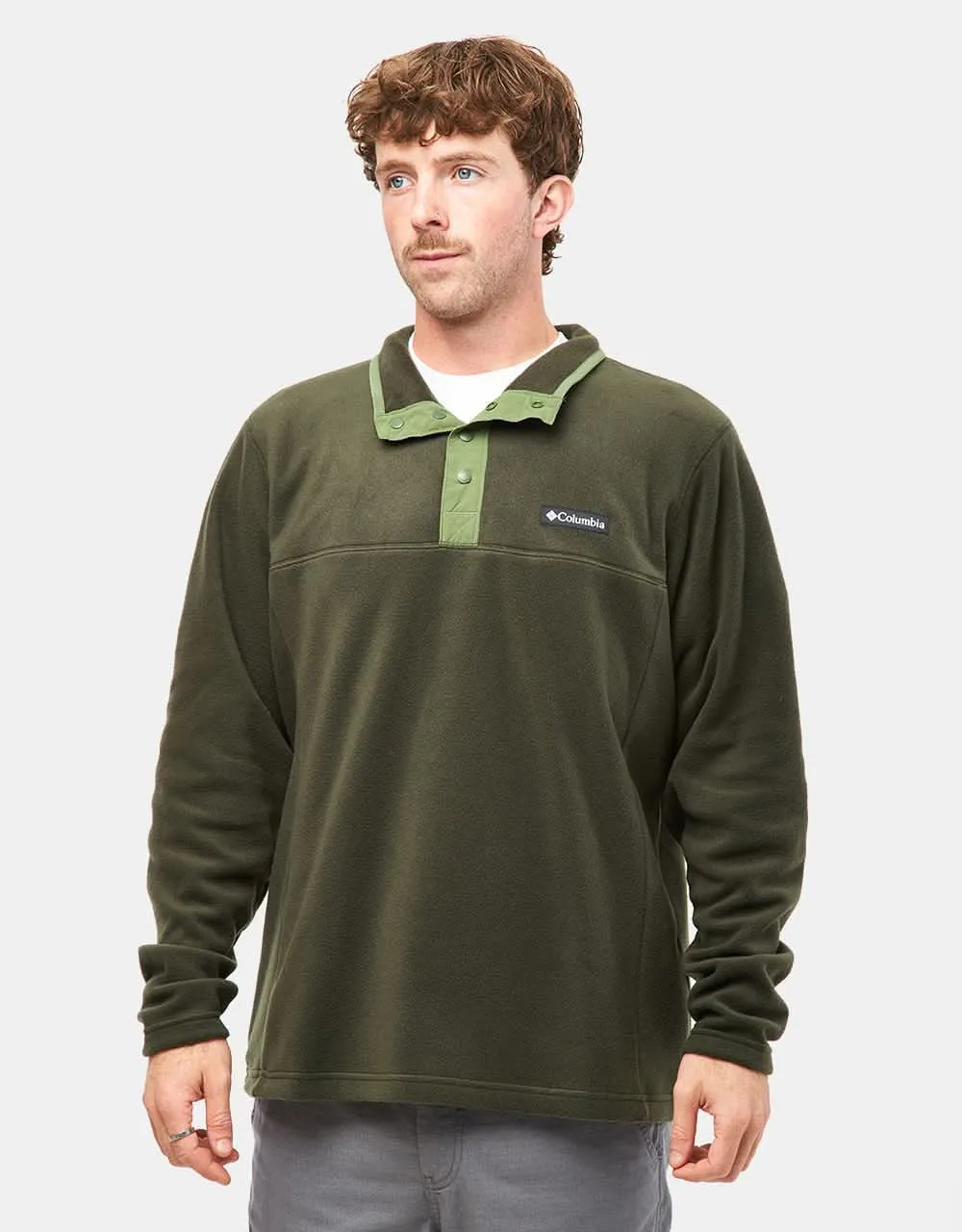 Columbia Steens Mountain™ Half Snap Fleece - Greenscape/Canteen