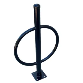 Commercial Post and Ring Bike Rack - Surface Mount (2 Bike Capacity)