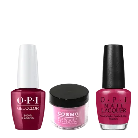 Cosmo 3in1 Dipping Powder   Gel Polish   Nail Lacquer (Matching OPI), 2oz, CF52