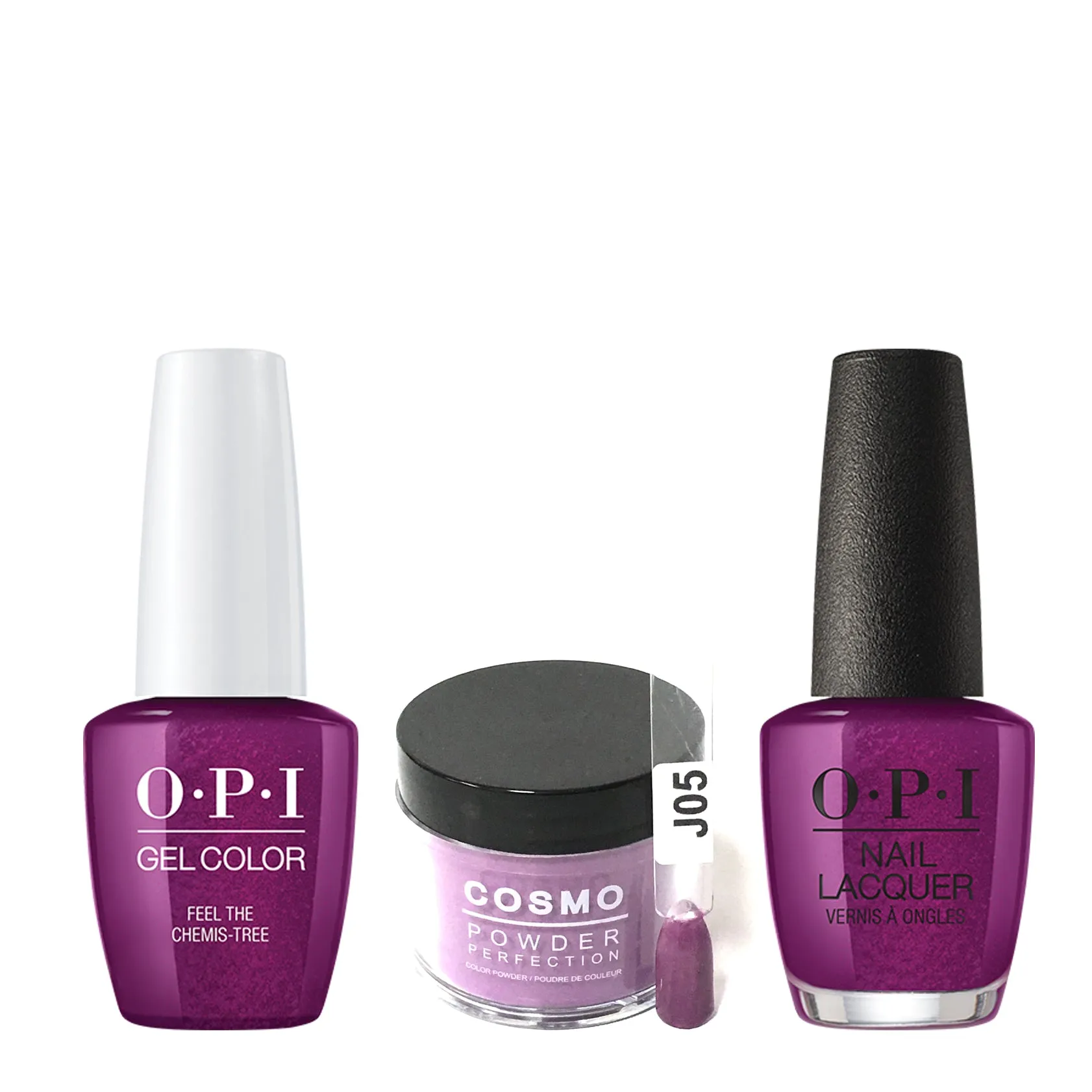 Cosmo 3in1 Dipping Powder   Gel Polish   Nail Lacquer (Matching OPI), 2oz, CJ05