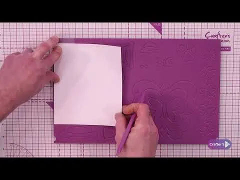 Crafter's Companion Ultimate Pro Embossing Board - Teddy Surprise and Butterflies