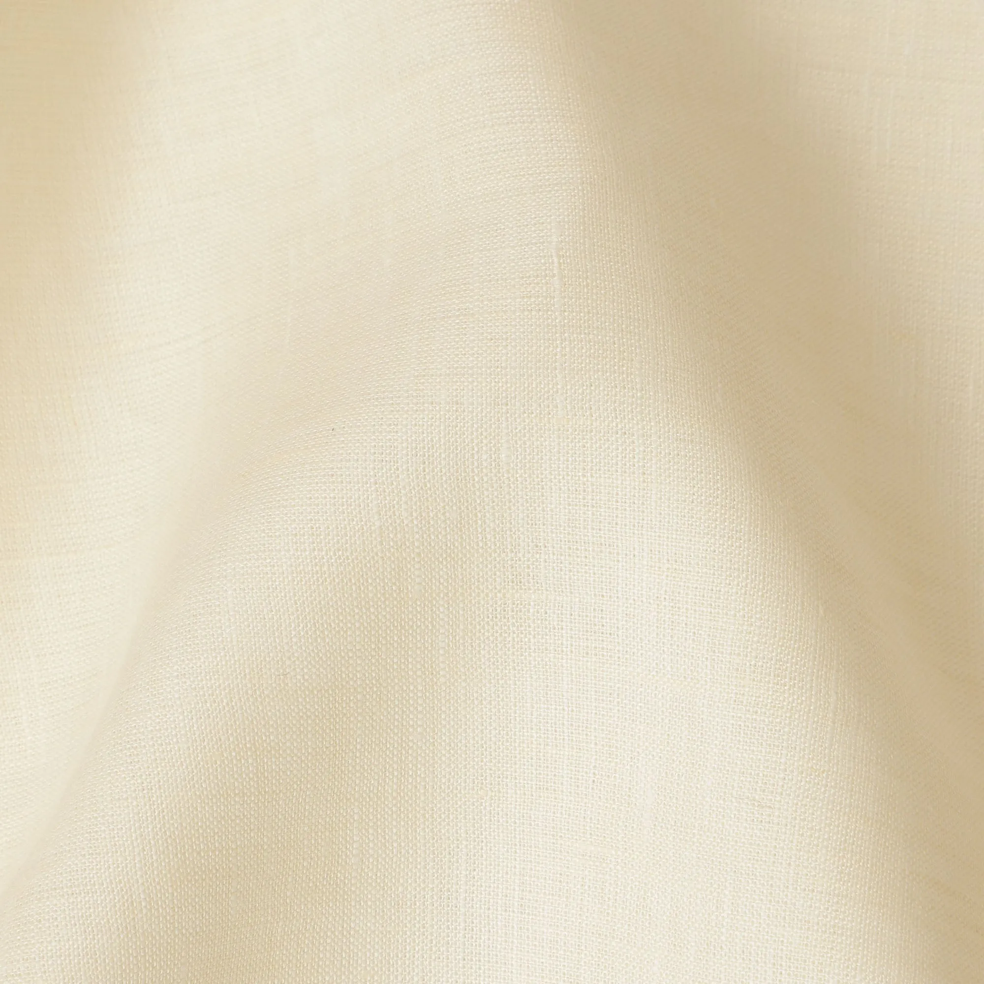 Cream Pure Linen Fabric for Tailoring, 60 Lea, 150 cm Width-D20556