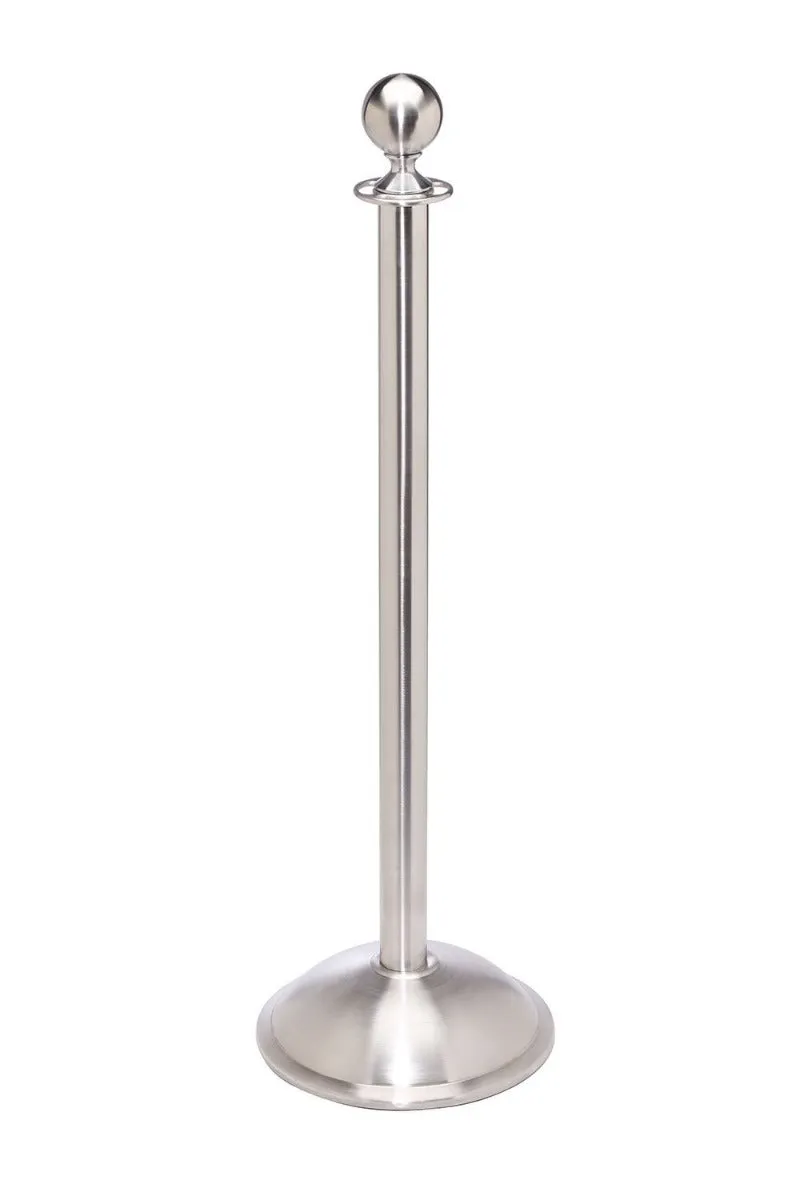 Crowd Control Barrier Stanchions Elegance Ball Top Dome Base