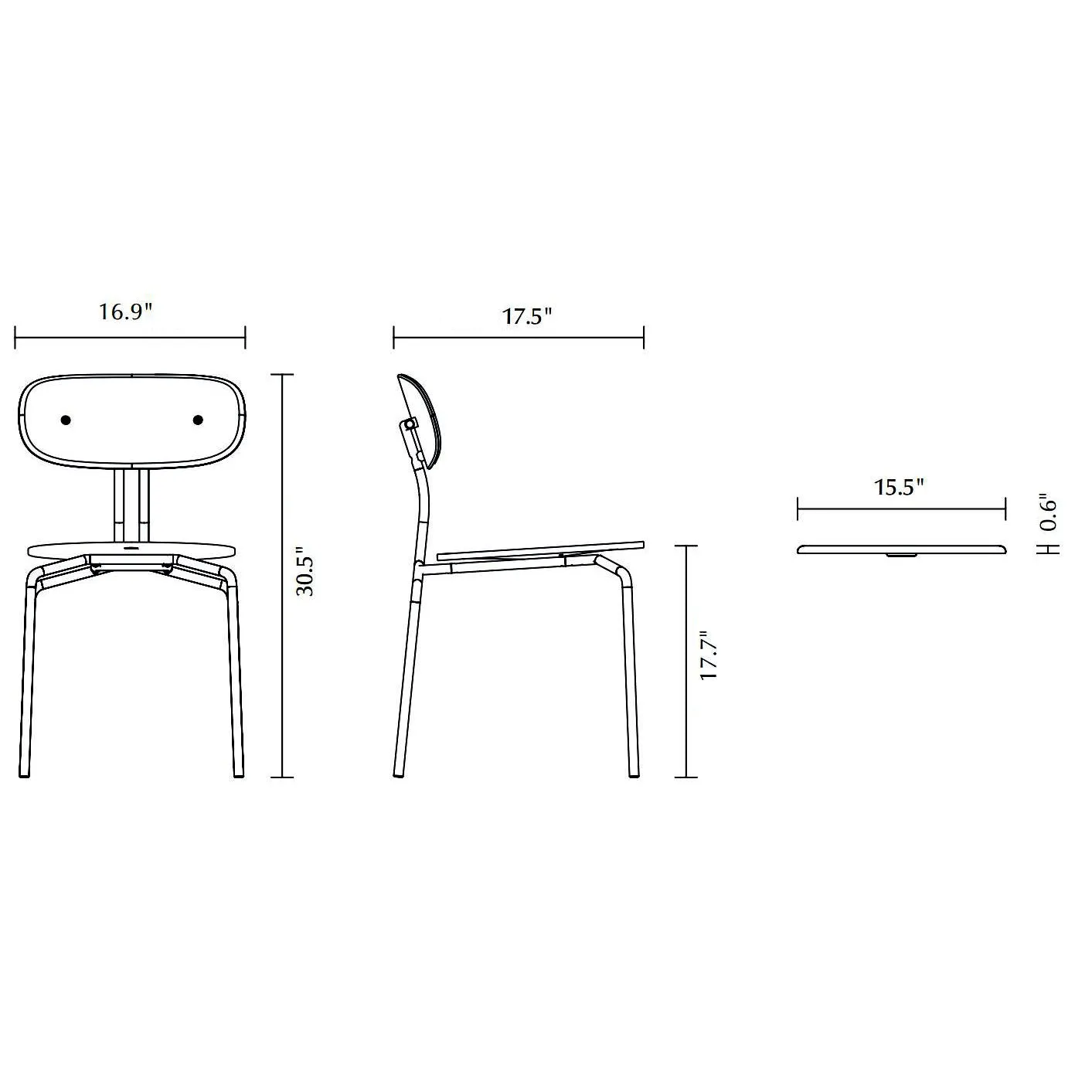 Curious Teddy Bear Stackable Chair