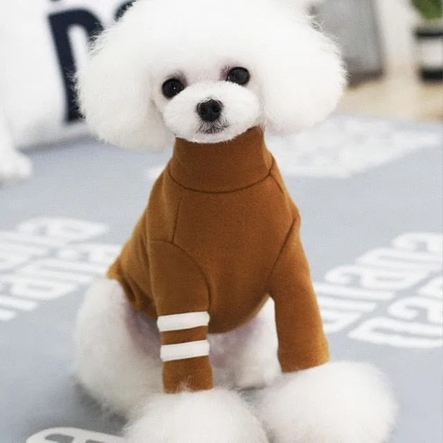 Cute Sporty Winter Clothing Warm Small Dog Sweatshirt