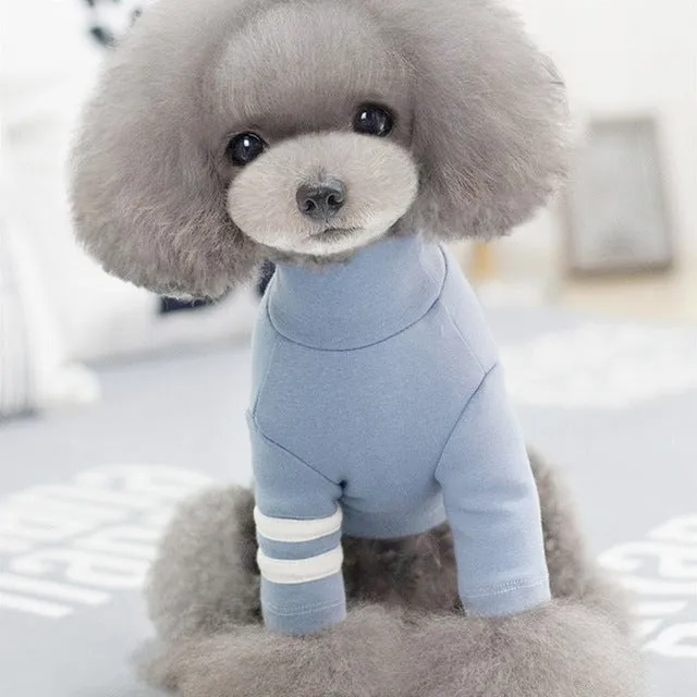 Cute Sporty Winter Clothing Warm Small Dog Sweatshirt