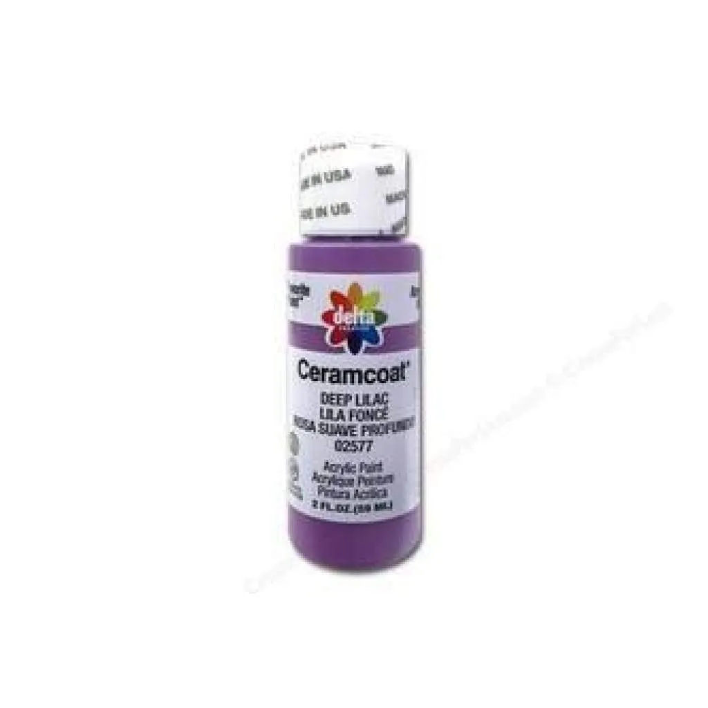 Delta - Ceramcoat Acrylic Paint 2Oz - Deep Lilac - Opaque*