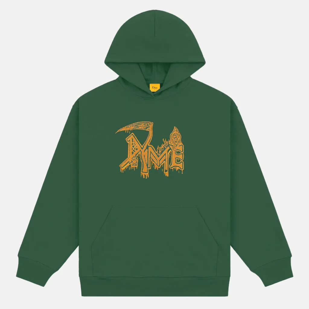 Dime MTL - Human Pullover Hooded Sweatshirt - Rainforest