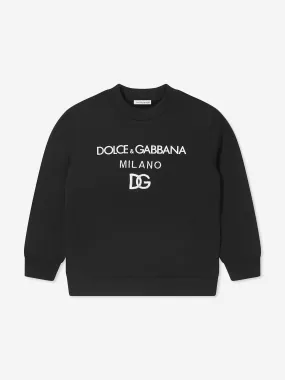 Dolce & Gabbana Boys Crewneck Logo Sweatshirt