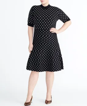 Dot Knit Dress