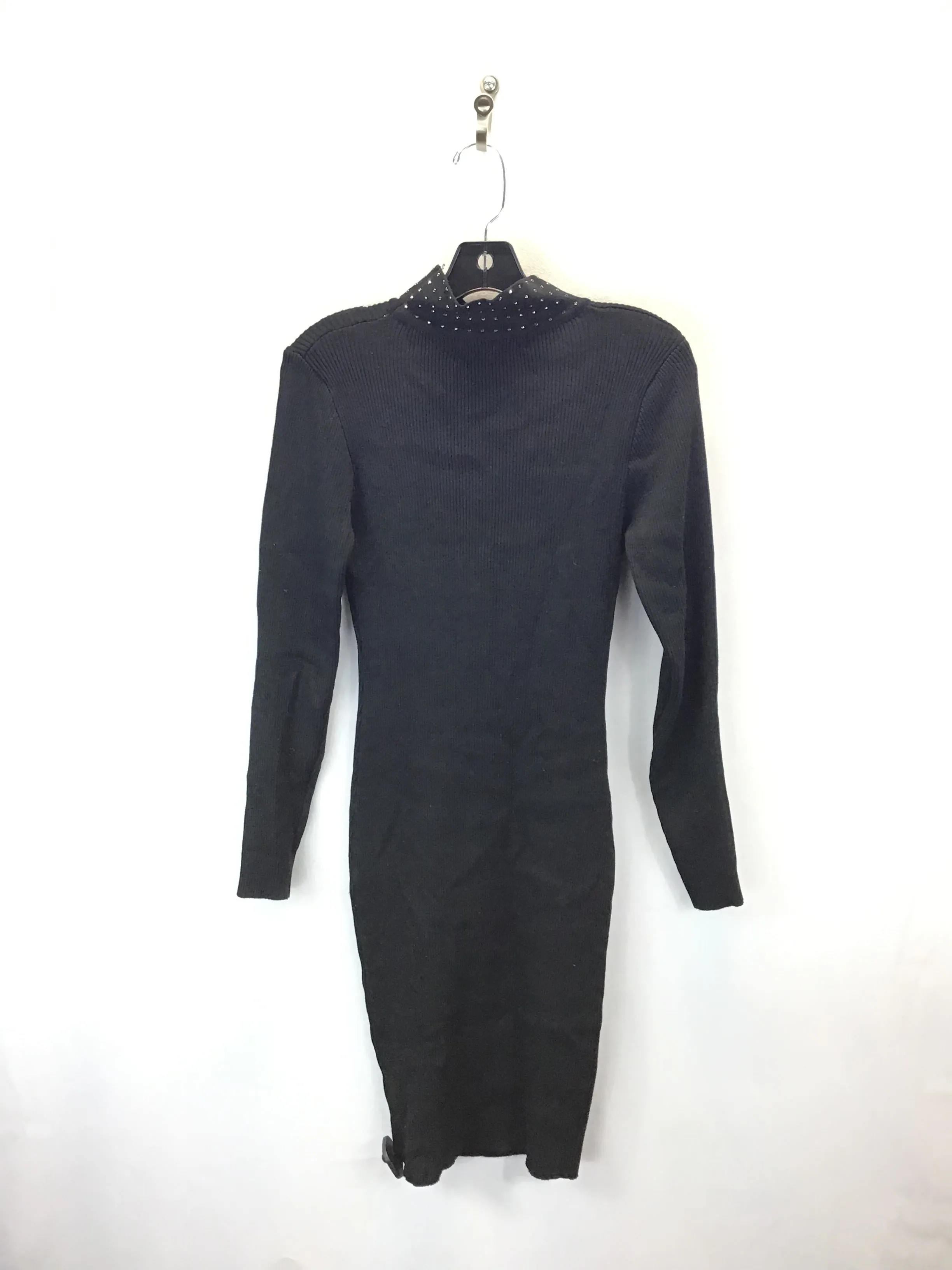 Dress Sweater By Almost Famous In Black, Size: L