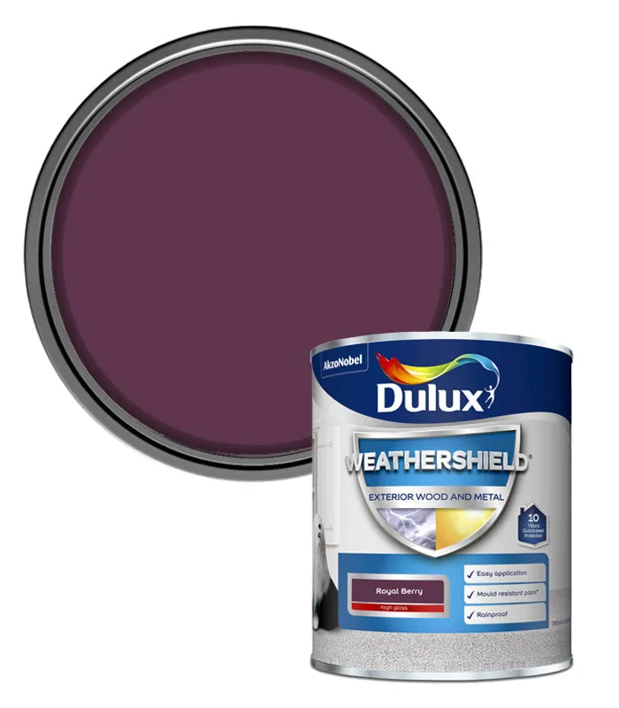 Dulux Weathershield Exterior High Gloss Paint