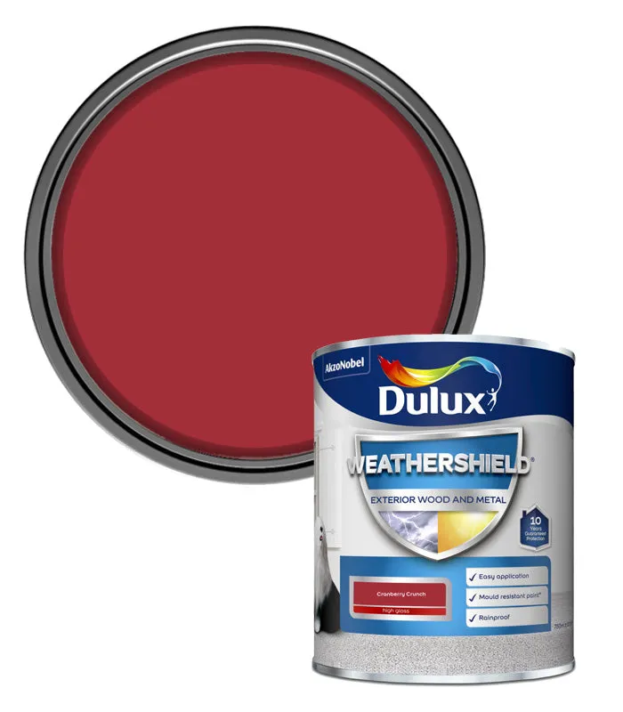 Dulux Weathershield Exterior High Gloss Paint